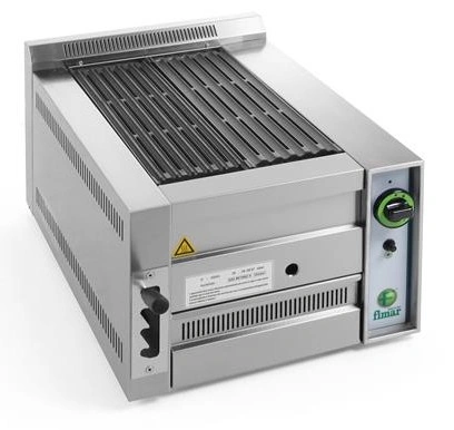 Grill z lawą wulkaniczną, gazowy B50 | Hendi 143032