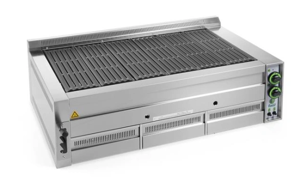 Grill z lawą wulkaniczną, gazowy B115 | Hendi 143056