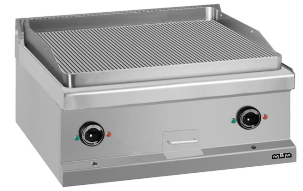 Płyta grillowa stołowa, elektryczna, ryflowana linia 700 Hendi MG7EFT777R