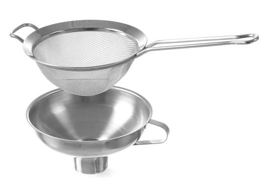 Sito z lejkiem do syfonu do bitej smietany 589113 | Hendi 589113