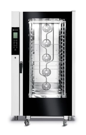 Piec konwekcyjno-parowy TOUCH CONTROL 20xGN 1/1 - elektryczny, sterowanie elektroniczne Automatyczny system myjący | Hendi 224731