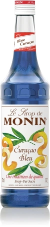 BLUE CURACAO Syrop curacao blue 0,7 l - MONIN