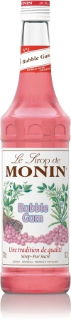 BUBBLE GUM Syrop o smaku gumy balonowej 0,7 l - MONIN