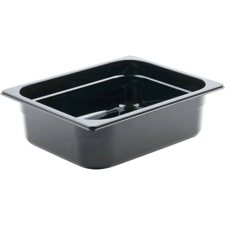 Pojemnik GN 1/2 150 czarny poliwęglan