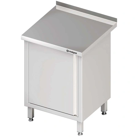 Stół przyścienny z drzwiami skrzydłowymi 500x700x850 mm