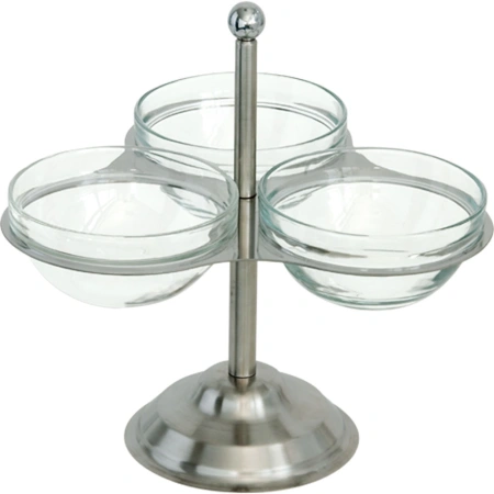 Stojak obrotowy na musli 3x0,45 l