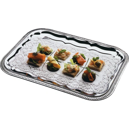 Taca ekspozycyjna GN 1/1 - chromowana z rantem