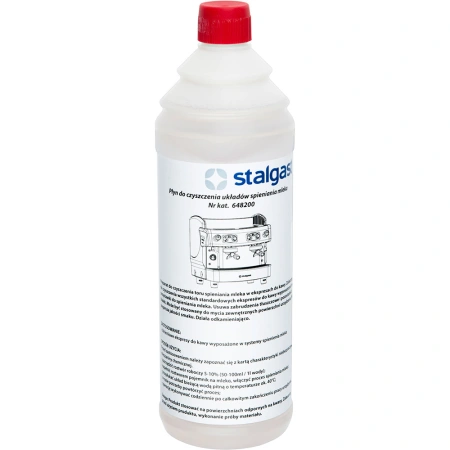 Płyn do czyszczenia układów spieniania mleka