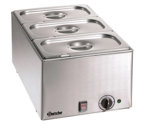 Bemar elektryczny nastawny jednokomorowy, 540x338mm, 3x1/3 GN | Bartscher