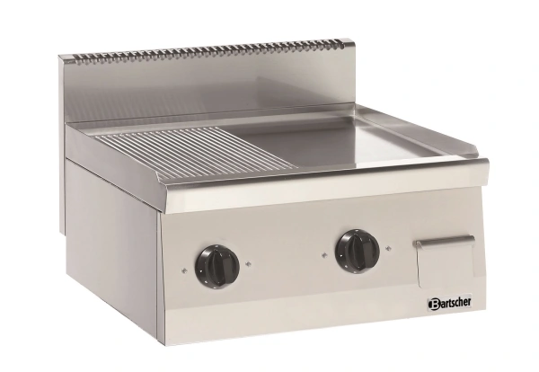 Płyta grillowa gładko-ryflowana Bartscher
