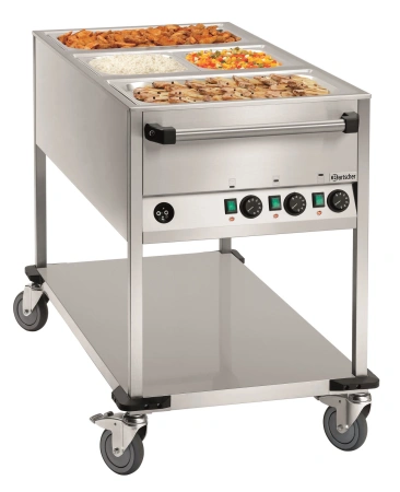 Wózek do wydawania potraw podgrzewany 2,1kW | Bartscher WB3110