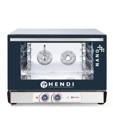 Piec piekarniczy konwekcyjny z nawilżaniem Hendi Nano – 4x 600x400 mm | Hendi 223321