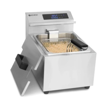 Frytownica z panelem cyfrowym Mastercook pojemność 2x8l | Hendi 207352