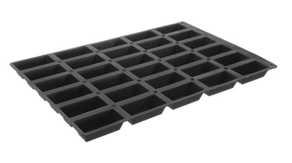 Forma silikonowa do pieczenia 600x400 mm - Mini-Cake | Hendi 676226