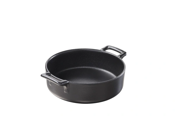 Garnek płaski 290 ml BELLE CUISINE NOIR - REVOL