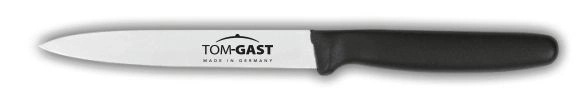 Nóż uniwersalny 12 cm czarny - TOM-GAST