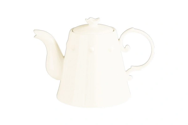 Dzbanek do herbaty z pokrywką 1,5 l WHITE GOLD - RAK PORCELAIN