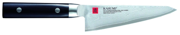 Nóż japoński do trybowania dł. 14 cm stal damasceńska - KASUMI