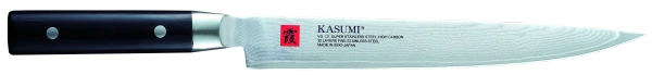 Nóż japoński Slicer dł. 24 cm stal damasceńska - KASUMI