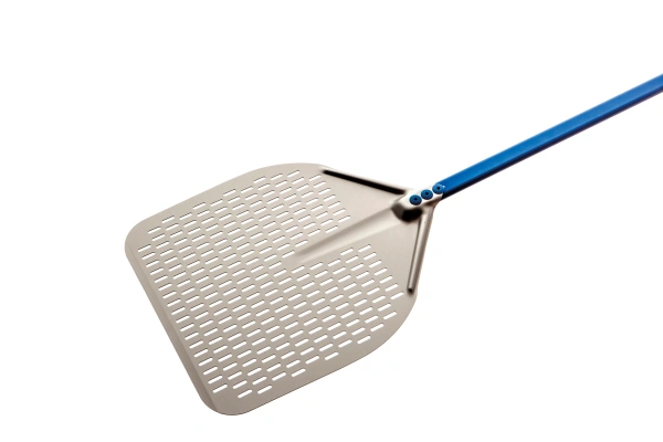 Łopata do pizzy prostokątna, perforowana - aluminium dł. 180 cm