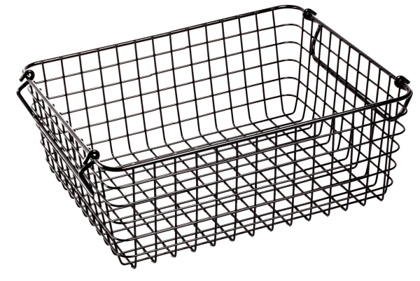 Kosz GN 1/2 metalowy czarny - VERLO