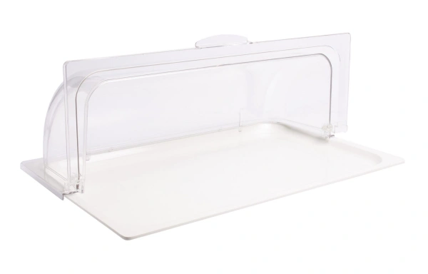 Pokrywa otwierana GN 1/1 do tac h - 17 cm przeźroczysta - VERLO