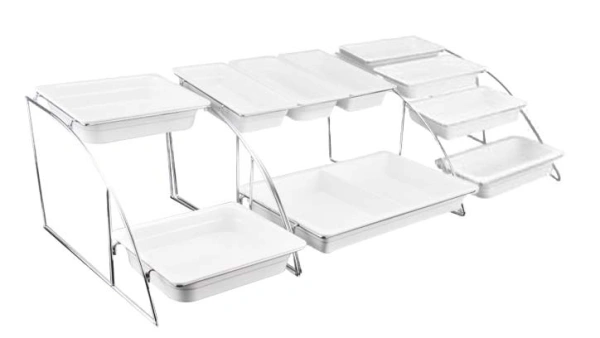 System bufetowy stalowy 1/3 dla melaminy - VERLO