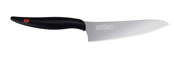 Nóż japoński szefa kuchni kuty Titanium dł. 13 cm - KASUMI