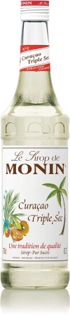 CURACAO TRIPLE SEC Syrop pomarańcza wytrawna 0,7 l - MONIN