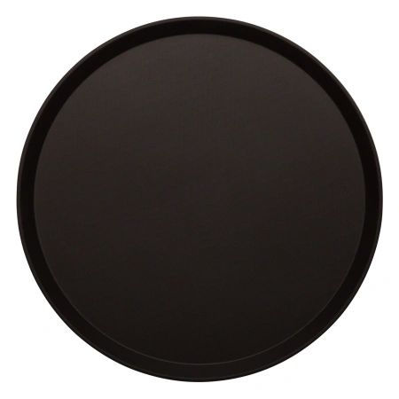 Taca Treadlite okrągła 40,5 cm czarna - CAMBRO