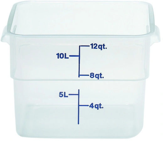 Pojemnik na żywność z przeźroczystego polipropylenu 11,4 l - CAMBRO