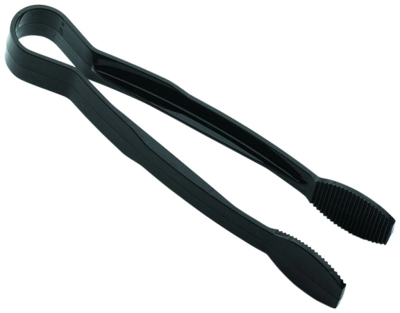 Szczypce Lugano płaskie 23 cm czarny - CAMBRO