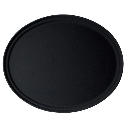 Taca antypoślizgowa Camtread owalna czarna 68,5 x 56 cm- CAMBRO