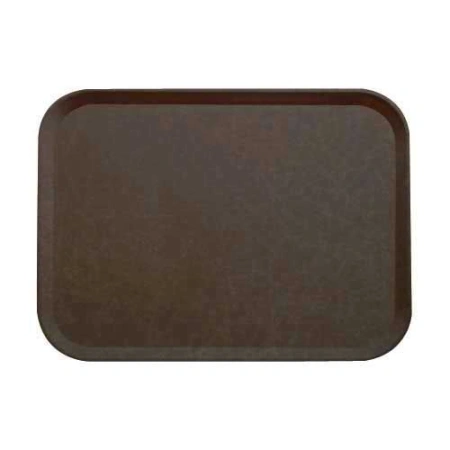 Taca antypoślizgowa Camtread prostokątna brązowa 36 x 46 cm - CAMBRO