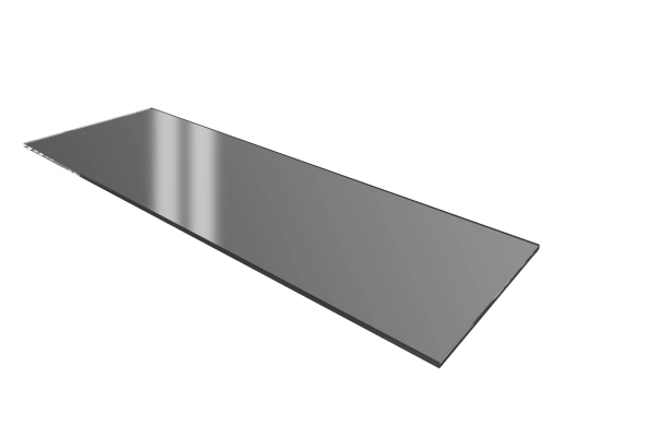 Płyta z hartowanego, przyciemnianego szkła 42 x 100 cm - VERLO