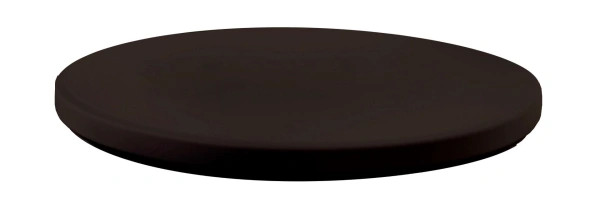 Top na stół koktajlowy 80 cm czarny - VERLO