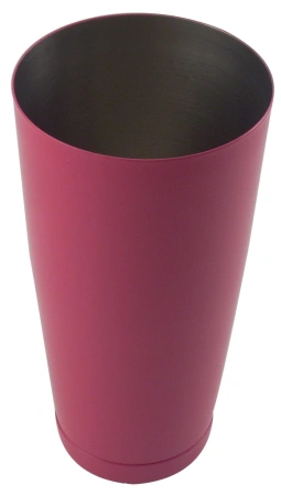 Shaker bostoński - obciążony 0,8 l różowy - BAREQ