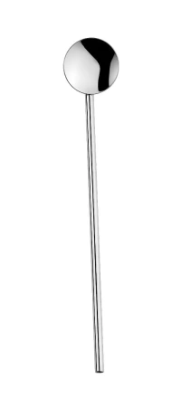 Łyżeczka barmańska ze słomką dł. 19 cm - BAREQ