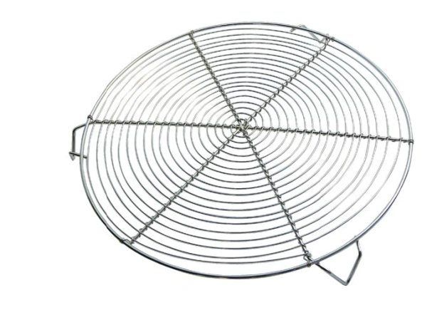 Ruszt okrągły z nóżkami 28 cm - DE BUYER