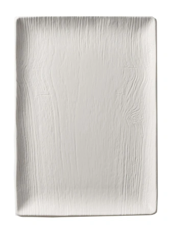 Talerz prostokątny 32 x 23 cm biały ARBORESCENCE - REVOL