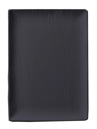 Talerz prostokątny 32 x 23 cm czarny ARBORESCENCE - REVOL