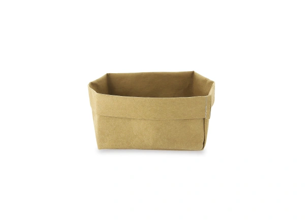 Torba na pieczywo 16x16x9 cm beżowa - REVOL