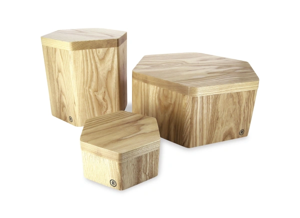 Zestaw 3 drewnianych podstaw REVOL TOUCH - REVOL