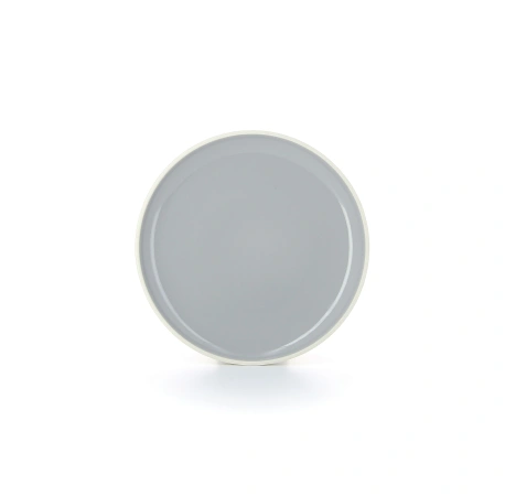 Talerz okrągły płaski 25 cm szary COLOR LAB - REVOL