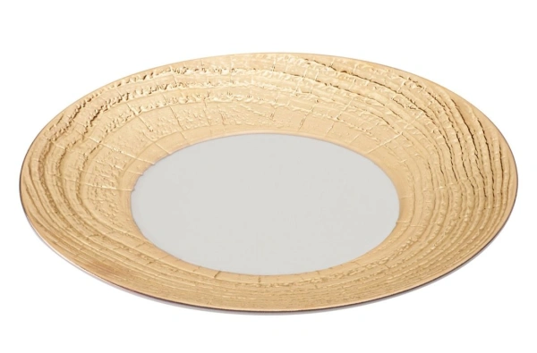 Talerz płaski 31 cm złoty ARBORESCENCE - REVOL