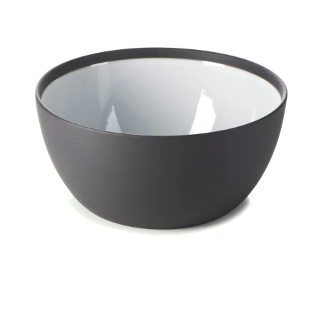 Miska 20 cm biało-czarna SOLID - REVOL