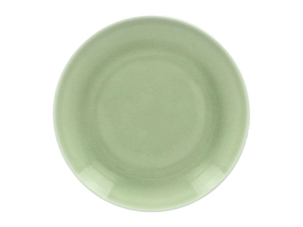 Talerz płaski okrągły zielony 24 cm VINTAGE - RAK PORCELAIN