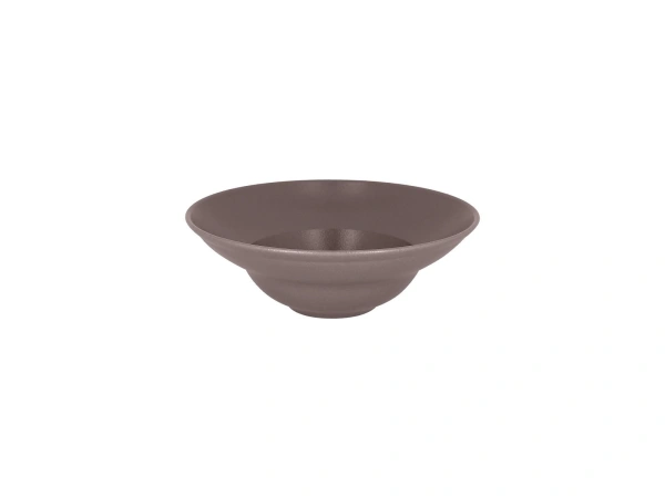 Talerz głęboki wysoki brązowy 26 cm NEOFUSION MELLOW - RAK PORCELAIN
