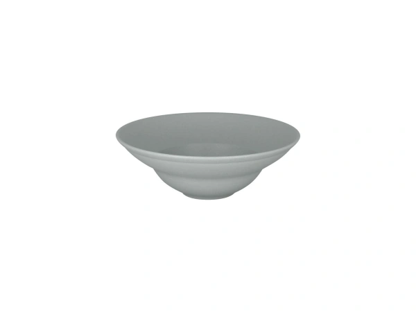 Talerz głęboki wysoki szary 23 cm NEOFUSION MELLOW - RAK PORCELAIN