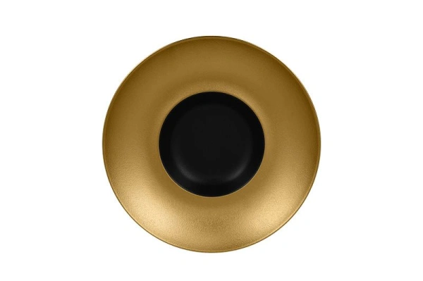 Talerz głęboki gourmet złoty 26 cm METALFUSION - RAK PORCELAIN